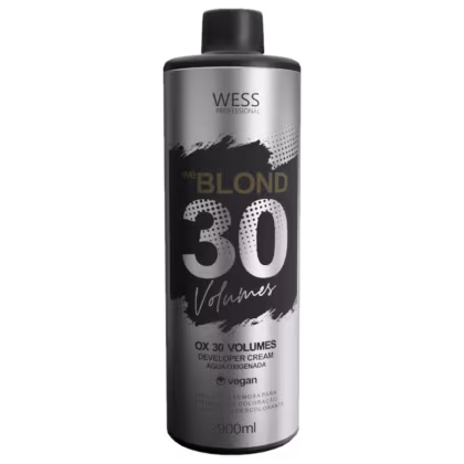Imagem do produto Wess Professional We Blond 30 Volumes - Água Oxigenada 900ml