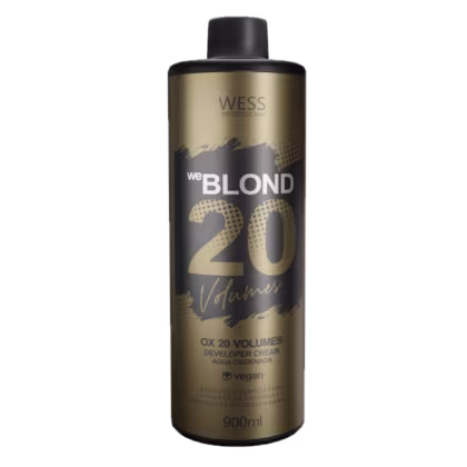 Imagem do produto Wess Professional we.Blond Emulsão Reveladora - Água Oxigenada 20 Volumes 900ml