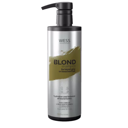 Imagem do produto Wess Professional Blond - Shampoo Matizante 500ml