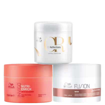 Imagem do produto Kit Wella Professionals Tratamento Cronograma Capilar (3 Produtos)