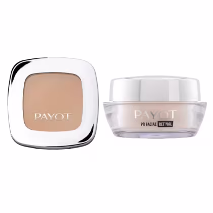 Imagem do produto Kit Payot Pó Compacto Retinol Cor:40 + Pó Solto Translucido