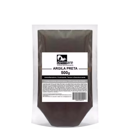 Imagem do produto Dermare Argila Preta - Máscara Facial 500g