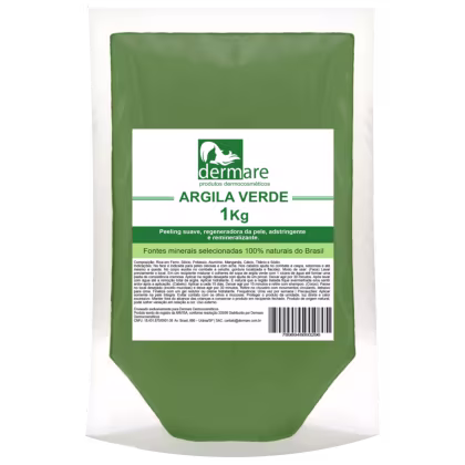 Imagem do produto Dermare Argila Verde - Máscara Facial 1kg