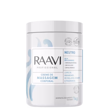 Imagem do produto Raavi Dermocosméticos Neutro - Creme de Massagem Corporal 1Kg