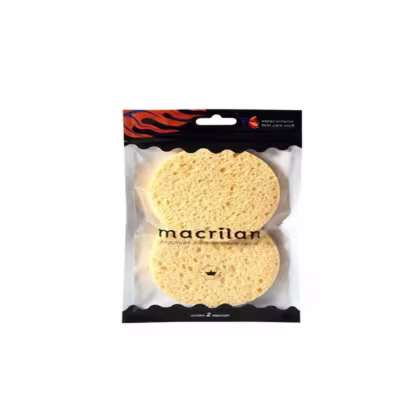 Imagem do produto Kit Com 2 Esponjas Para Limpeza Facial - Macrilan - EP11