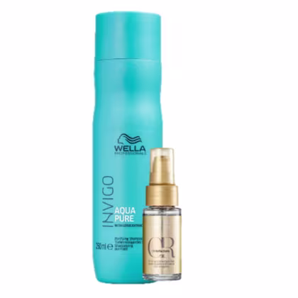 Imagem do produto Kit Wella Professionals Invigo Balance Aqua Pure & Oil Reflections Duo (2 Produtos)