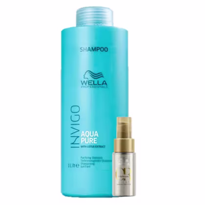Imagem do produto Kit Wella Professionals Invigo Balance + Oil Reflections Duo (2 Produtos)