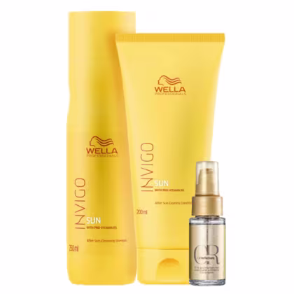 Imagem do produto Kit Wella Professionals Invigo Sun & Oil Reflections Treatment (3 Produtos)