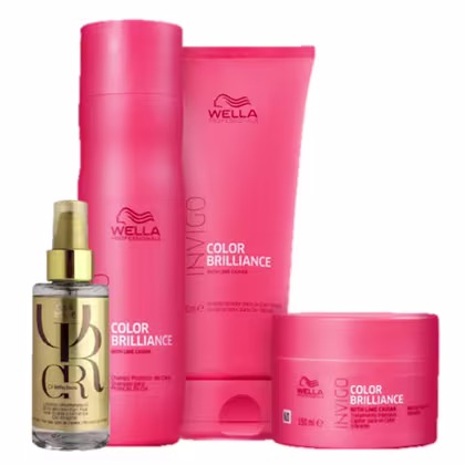 Imagem do produto Kit Wella Professionals Invigo Color Brilliance & Oil Reflections Home Care (4 Produtos)