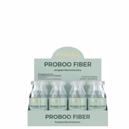 Imagem do produto Kit Prohall Cosmetic Proboo Fiber - Ampola Capilar (12 Unidades)