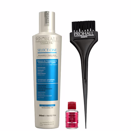 Imagem do produto Progressiva Sem Formol Select One 300ml Muito Brilho Prohall