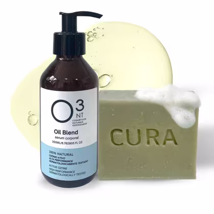 Imagem do produto Kit Skin 02 –  Kit corporal com Oil Blend e sabonete cura que revitaliza e nutre a pele. 