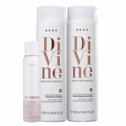 Imagem do produto Kit Braé Divine Antifrizz So Fresh (3 Produtos)