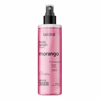Imagem do produto Labotrat Body Splash de Morango Dia a Dia  190ml