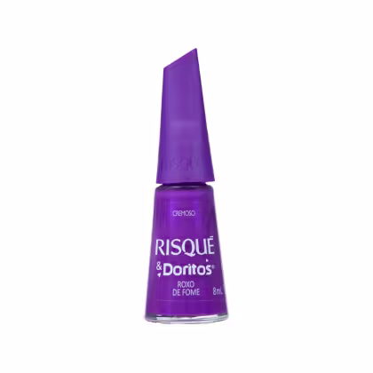 Imagem do produto Esmalte Risqué & Doritos Roxo de Fome 8ml