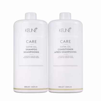 Imagem do produto Kit Keune Care Satin Oil Shampoo 1000ml + Condicionador 1000ml