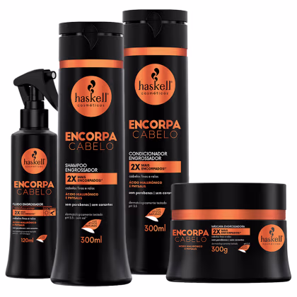Imagem do produto Kit Completo Haskell Encorpa Cabelo 300ml