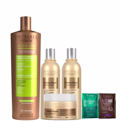 Imagem do produto Progressiva Vegana 1L e Kit Nutrição Extreme Repair Prohall