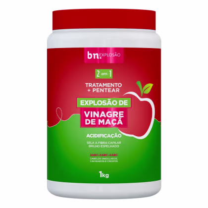 Imagem do produto Tratamento e Pentear Explosão de Vinagre de Maçã de 1kg 2 em 1