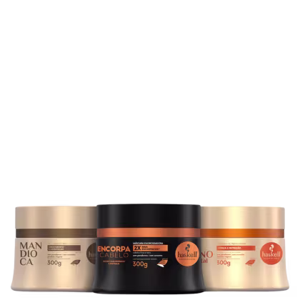 Imagem do produto Kit Cronograma Capilar para Cabelos Finos e Ralos Haskell