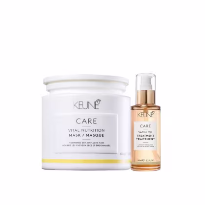 Imagem do produto Kit Keune Care Vital Nutrition Máscara 500ml + Satin Oil 95ml