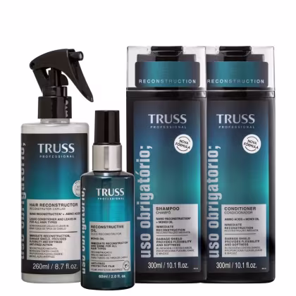 Imagem do produto Kit TRUSS Uso Obrigatório Antiafinamento (4 Produtos)