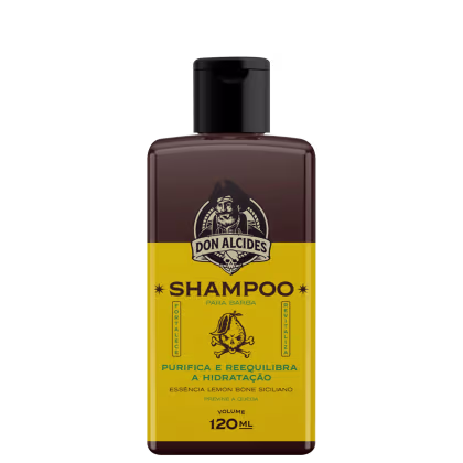 Imagem do produto Don Alcides Lemon Bone - Shampoo para Barba 120ml
