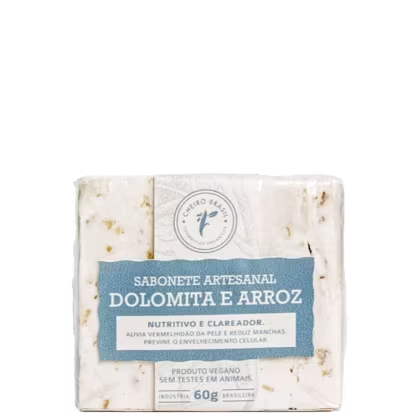 Imagem do produto Cheiro Brasil Dolomita e Arroz - Sabonete em Barra 60g