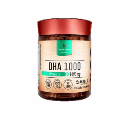 Suplemento Alimentar Nutrify DHA 1000 Ômega 3 1400mg (120 Cápsulas).