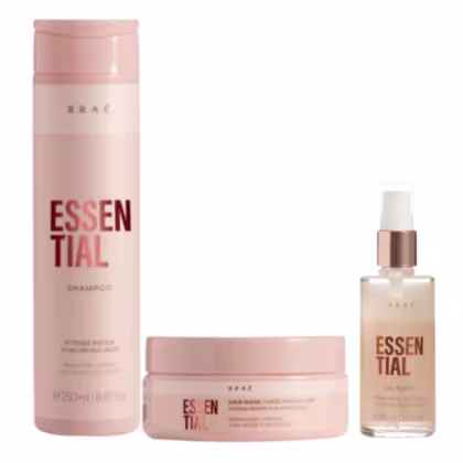 Imagem do produto Braé Essential Shampoo Máscara e Oil Blend