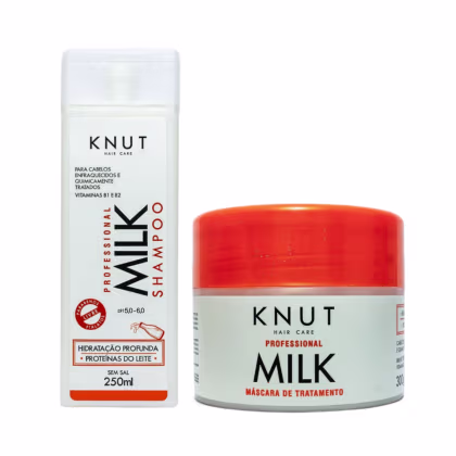 Imagem do produto Knut Kit Milk Shampoo 250ml + Máscara de Tratamento 300g