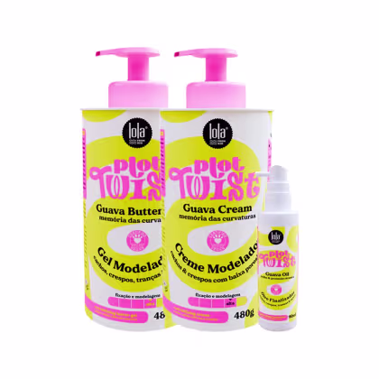 Imagem do produto Kit Lola From Rio Plot Twist Modeladores Super (3 Produtos)