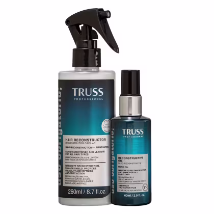 Imagem do produto Kit TRUSS Uso Obrigatório Reconstrutor Spray 260ml + Óleo 60ml