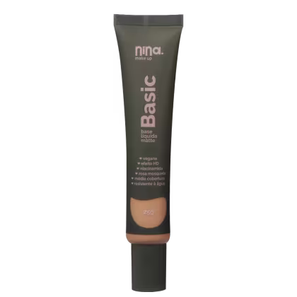 Base Líquida Nina Makeup Basic de 25g