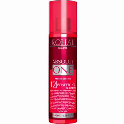 Imagem do produto Prohall Cosmetic Absolut One Máscara em Spray - Leave-in 200ml