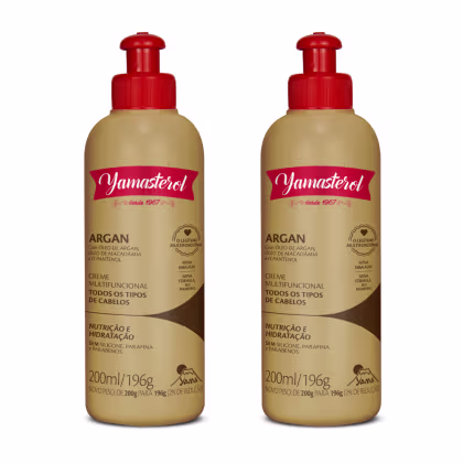 Imagem do produto Kit 2 Yamasterol Argan 200ml Yamá