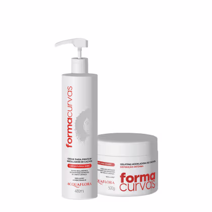 Imagem do produto Kit Acquaflora Forma Curvas Creme de Pentear Cachos e Gelatina Intensa (2 produtos)