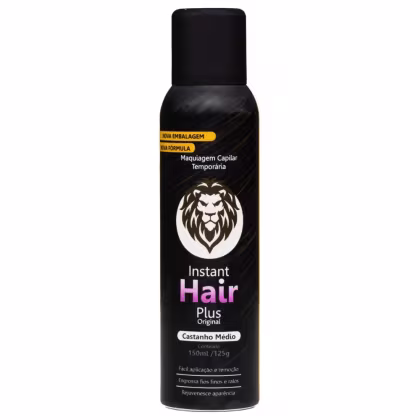 Imagem do produto Instant Hair Plus 150ml Castanho Médio