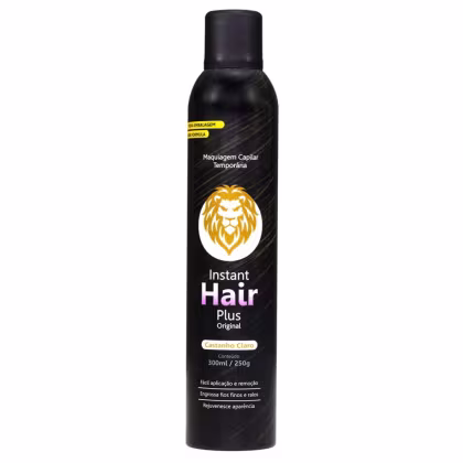 Imagem do produto Instant Hair Plus Castanho Claro 300ml