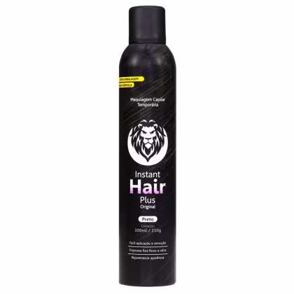 Imagem do produto Instant Hair Plus Preto 300ml