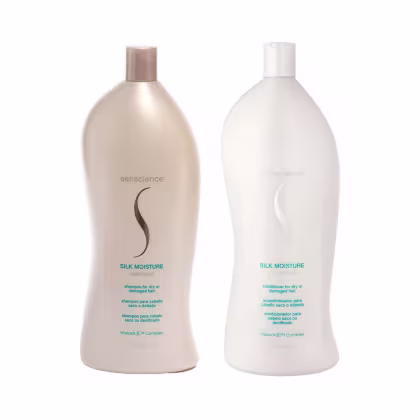 Imagem do produto Senscience Silk Moisture Kit Shampoo + Condicionador 1L
