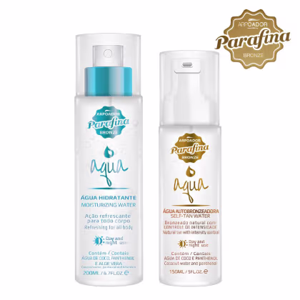 Imagem do produto Kit AQUA Autobronzeadora 150ml + Água Hidratante 200ml