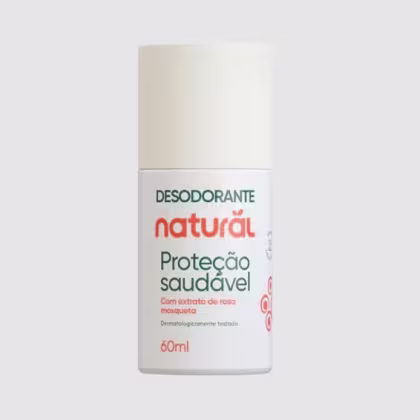 Imagem do produto Desodorante Roll-on Orgânico Natural Com Extratos de Rosa Mosqueta 50ml