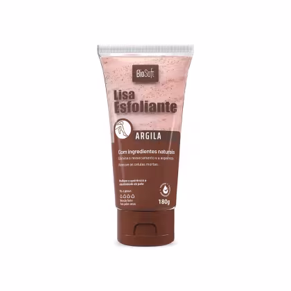 Esfoliante Corporal Lisa Argila Bio Soft