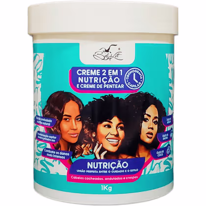 Imagem do produto Belkit Creme 2 em 1 Nutrição - Creme de Pentear 1Kg
