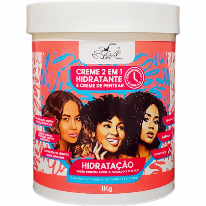 Imagem do produto Belkit Creme 2 em 1 Hidratação - Creme de Pentear 1Kg