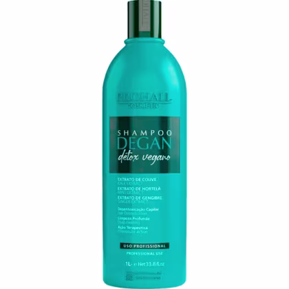 Imagem do produto Prohall Cosmetic Degan Detox Vegano - Shampoo de Limpeza Profunda 1L