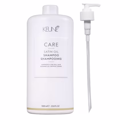 Imagem do produto Keune Care Satin Oil - Shampoo 1000ml + Válvula Pump