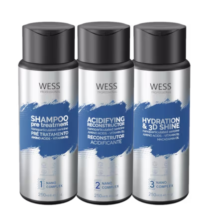 Imagem do produto Kit Wess Professional Nano Selagem (3 Produtos)