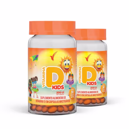 Imagem do produto Vitamina D Suplemento Infantil 60 Caps Imunidade Eleve Life